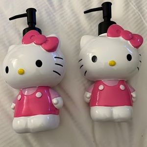 Hello Kitty Soap/Lotion Dispensers(2)